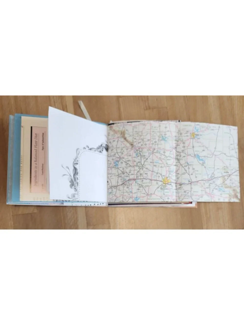 Junk journal Handmade 64 pages Colorful